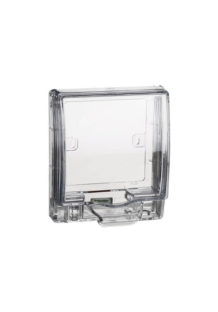 Schneider Electric WeatherProof Socket Cover, Transparent - Image 2